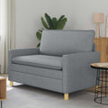 Sofa Hellgrau 126 x 81 x 87,5 cm