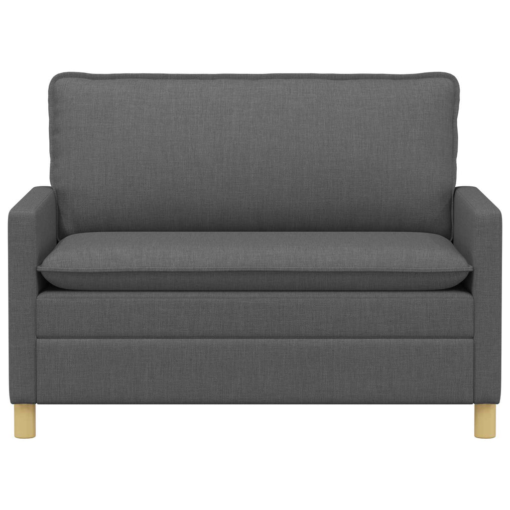 Sofa Dunkelgrau 126 x 81 x 87,5 cm Stoff