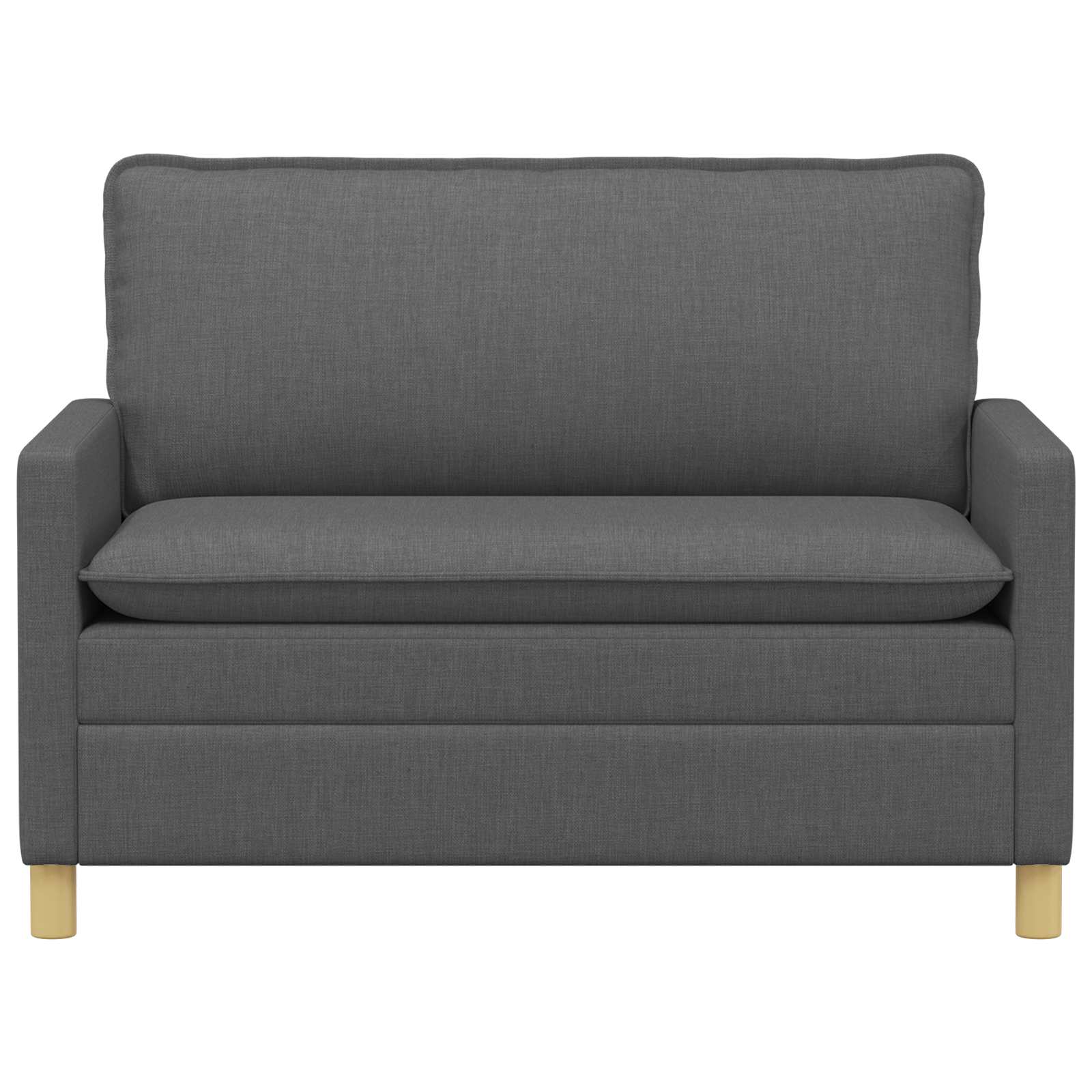 Sofa Dunkelgrau 126 x 81 x 87,5 cm Stoff