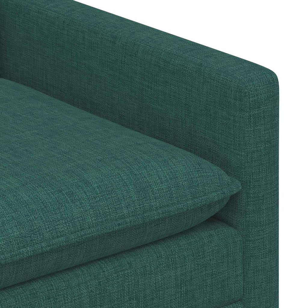 Sofa Dunkelgrün 126 x 81 x 87,5 cm Stoff