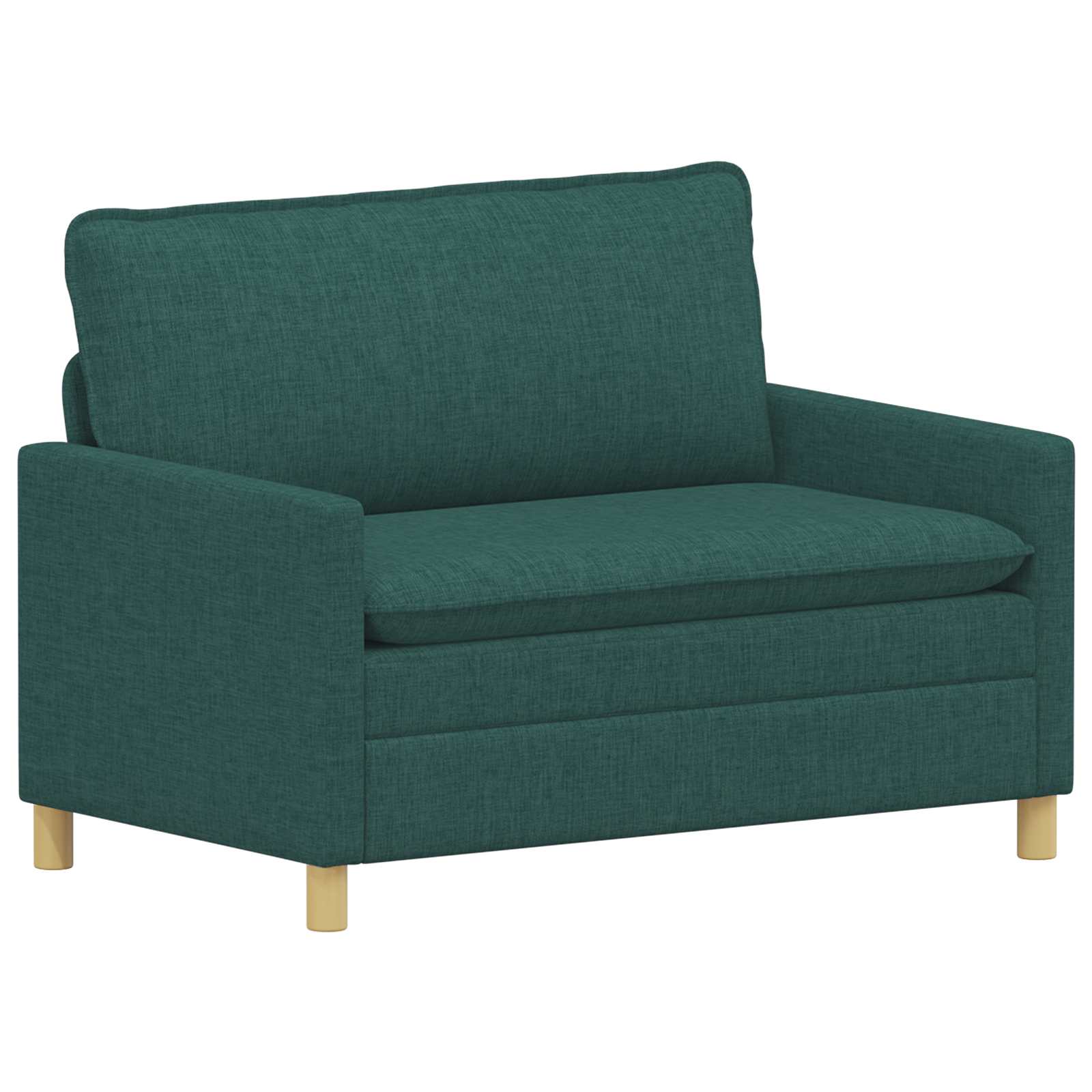 Sofa Dunkelgrün 126 x 81 x 87,5 cm Stoff