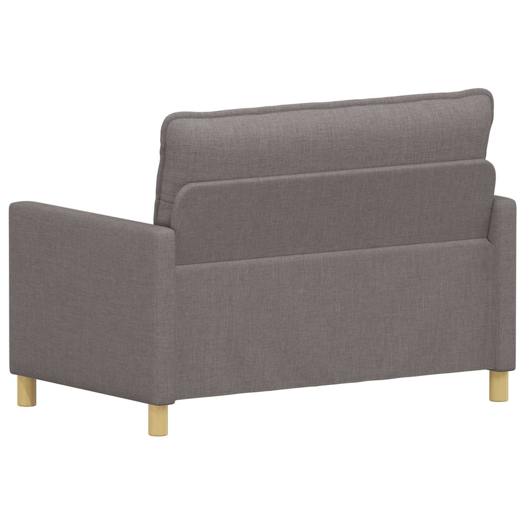 Sofa Taupe 126 x 81 x 87,5 cm Stoff