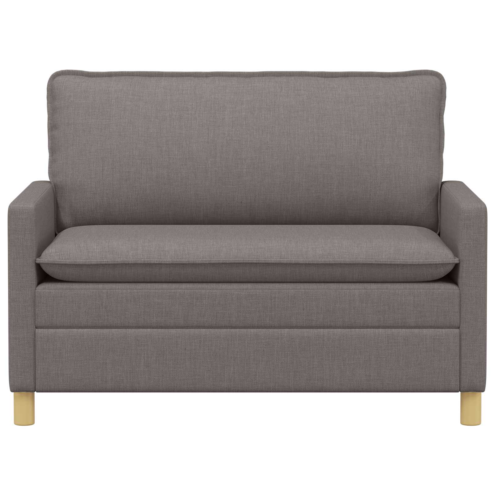 Sofa Taupe 126 x 81 x 87,5 cm Stoff