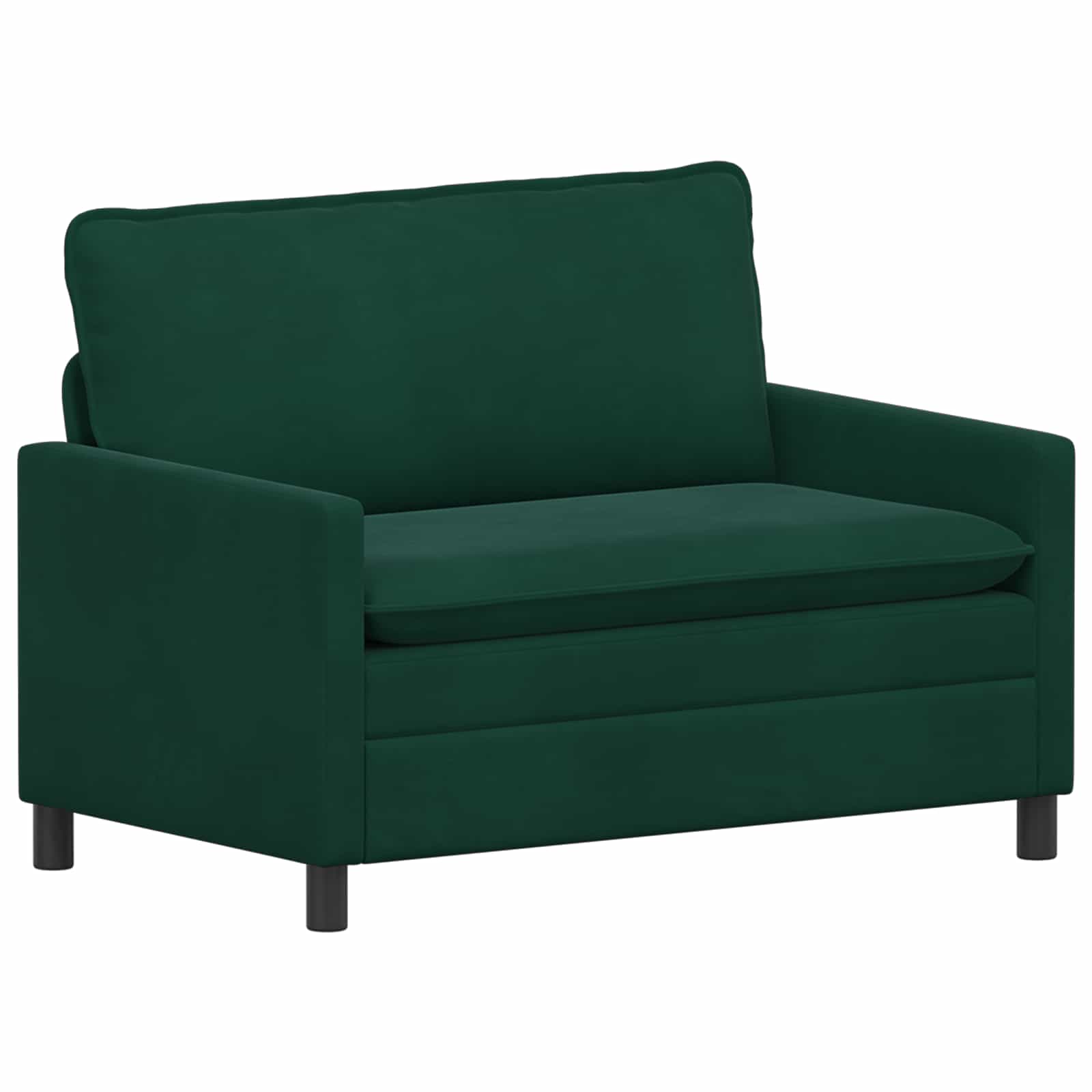 Sofa Dunkelgrün 126 x 81 x 87,5 cm