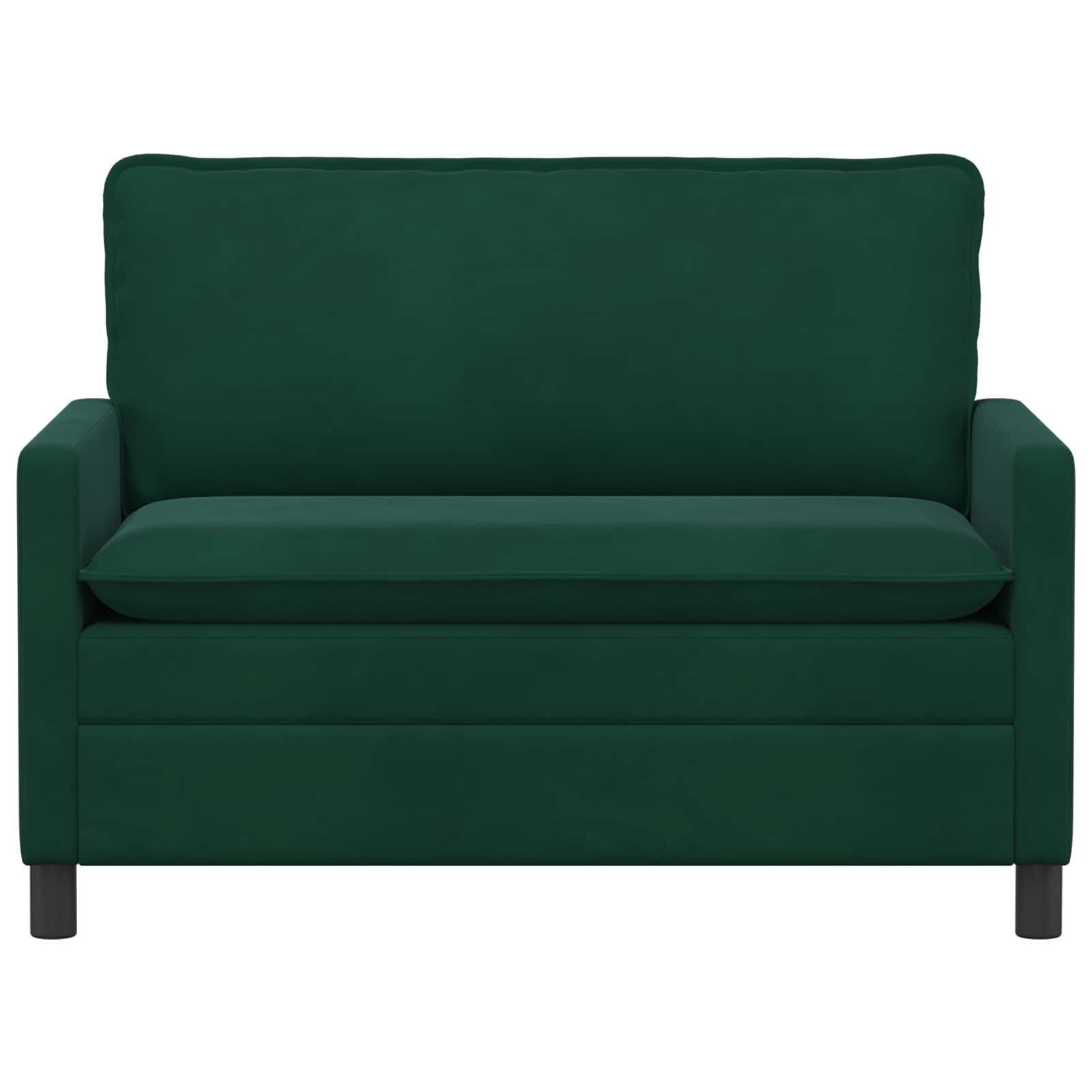 Sofa Dunkelgrün 126 x 81 x 87,5 cm