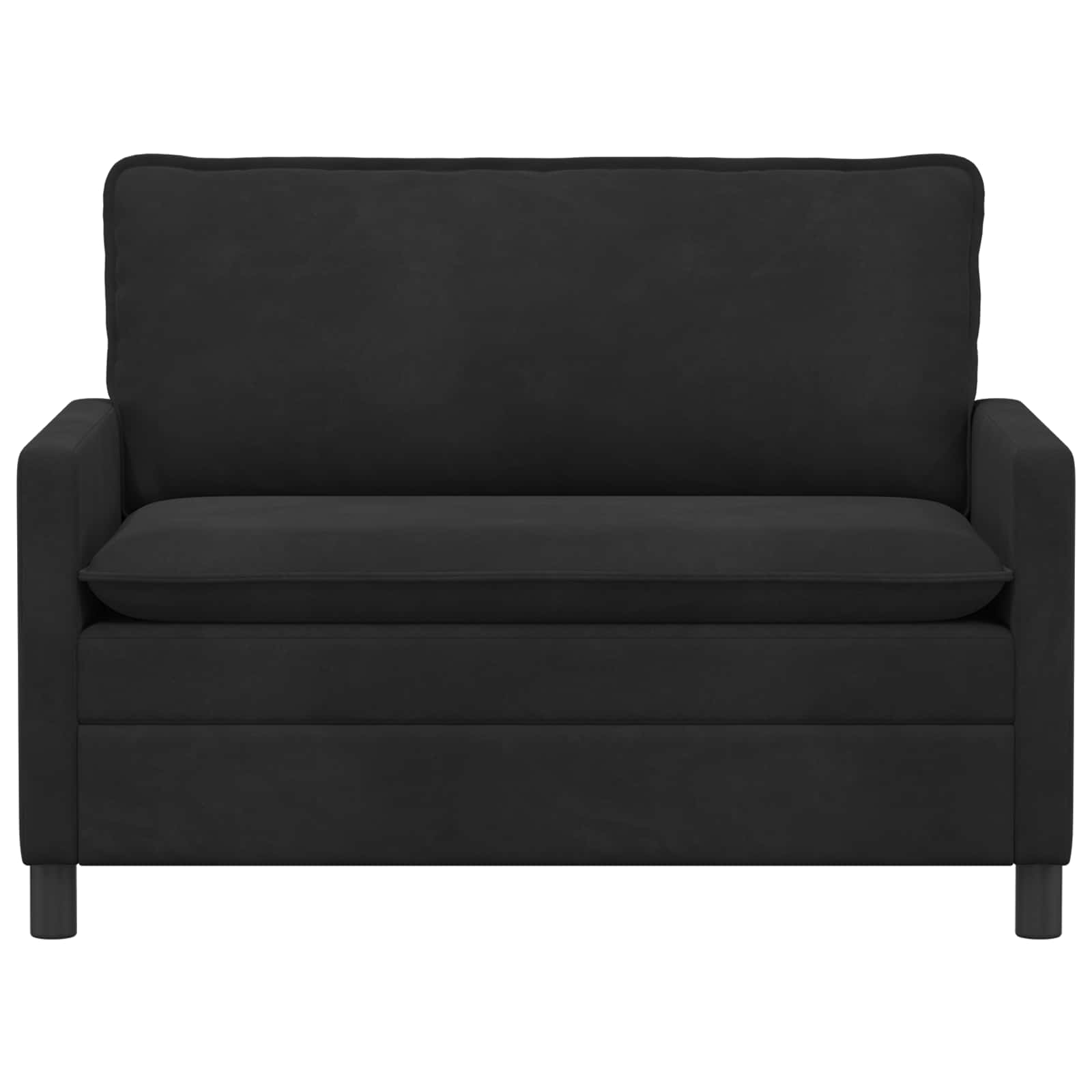 Sofa Schwarz 126 x 81 x 87,5 cm Samt