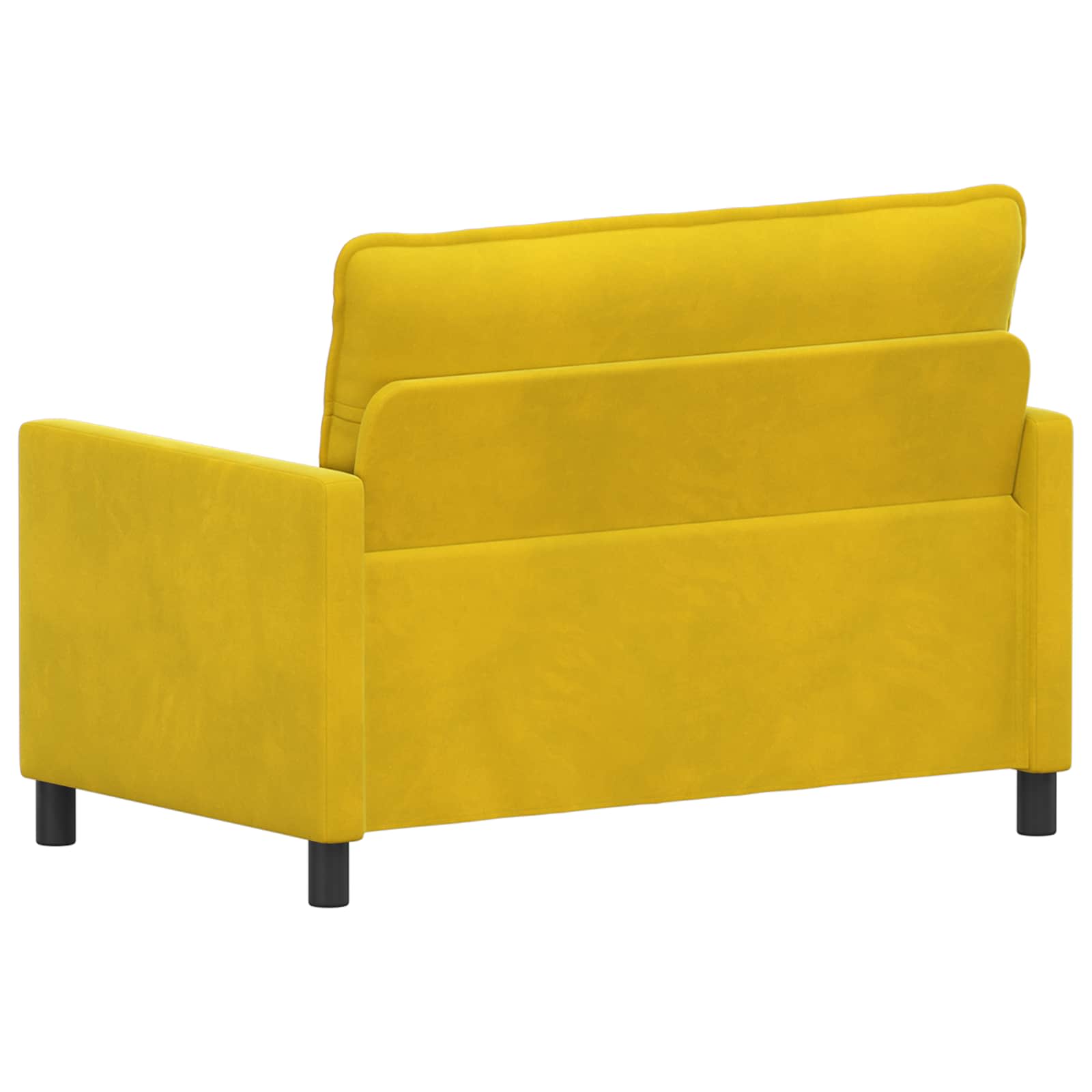 Sofa Gelb 126 x 81 x 87,5 cm Samt