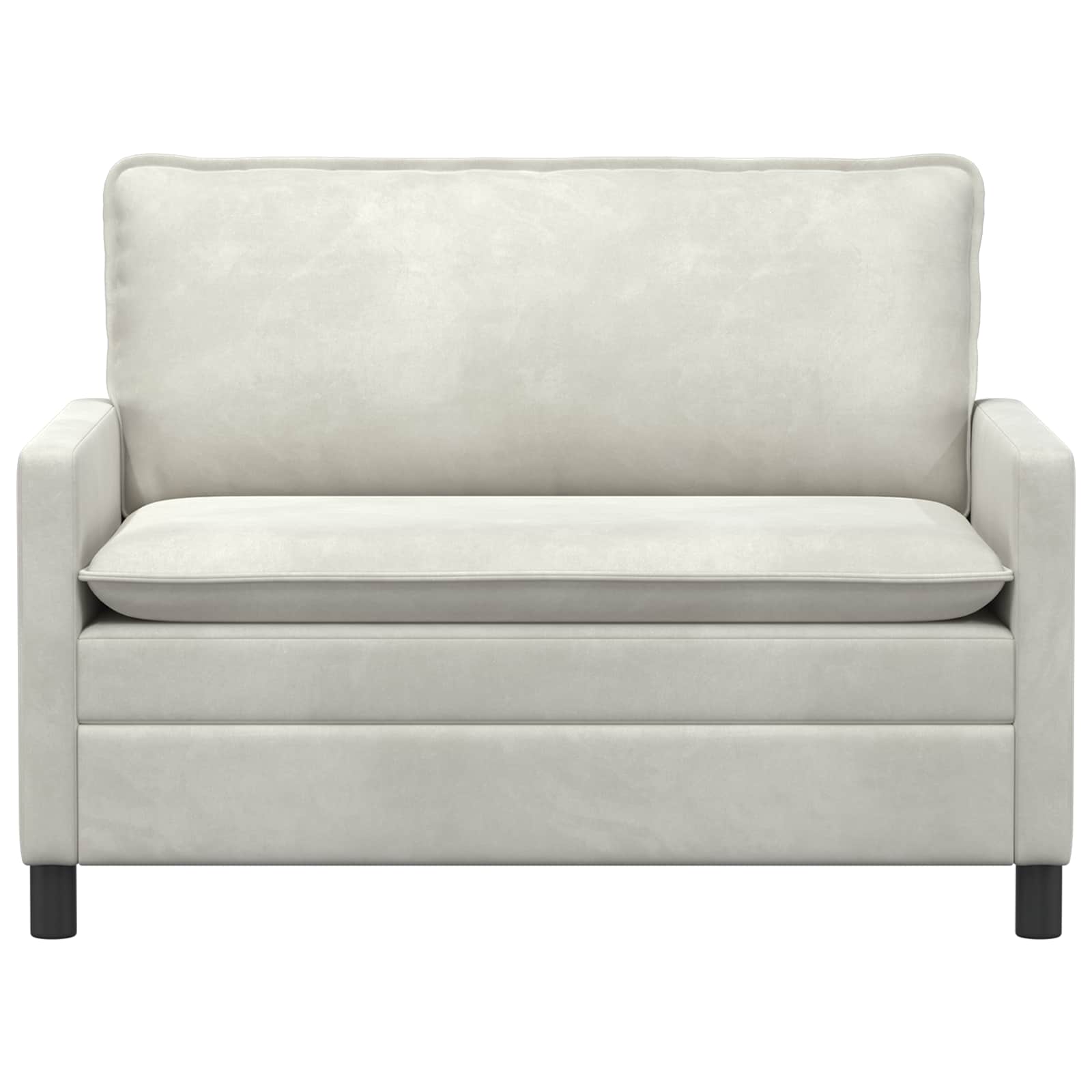 Sofa Creme 126 x 81 x 87,5 cm Samt