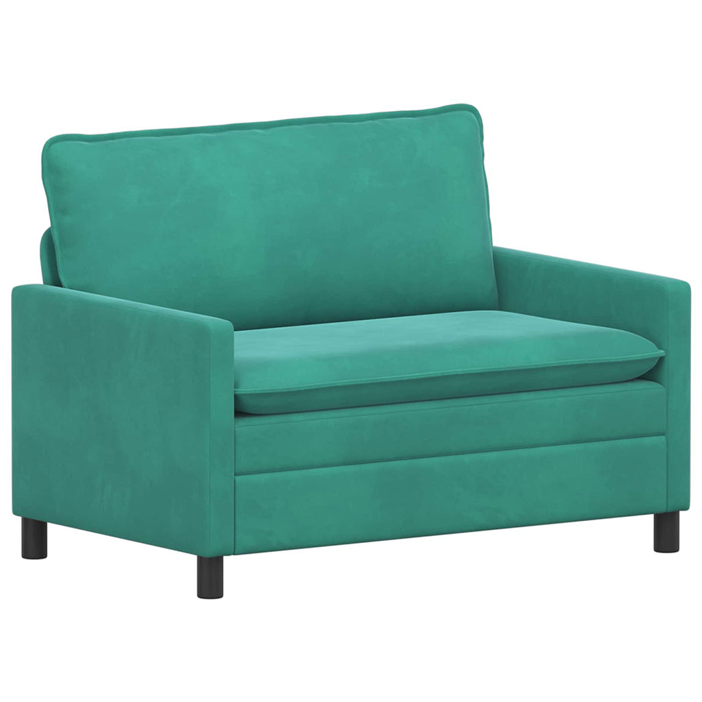 Sofa Türkis 126 x 81 x 87,5 cm Samt
