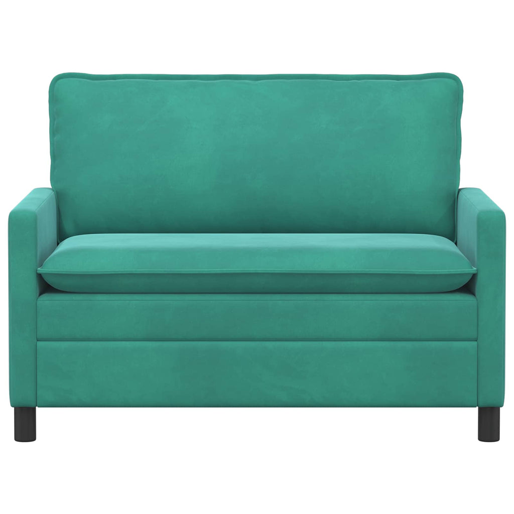 Sofa Türkis 126 x 81 x 87,5 cm Samt