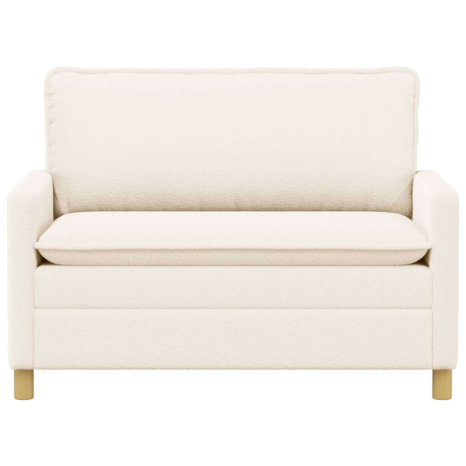 Sofa Creme 126 x 81 x 87,5 cm Stoff