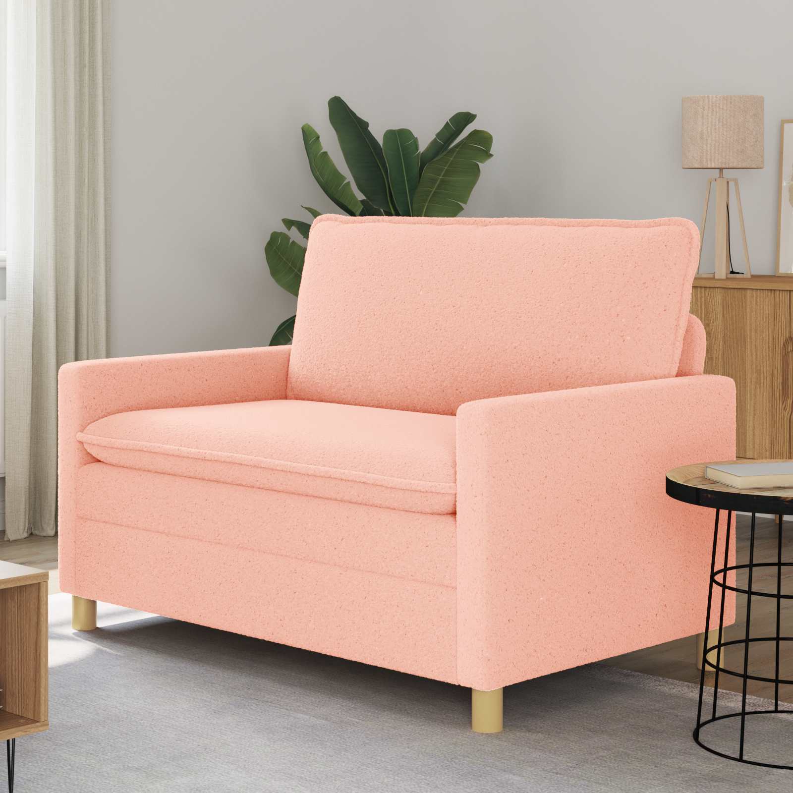 Sofa Rosa 126 x 81 x 87,5 cm Stoff