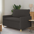 Sofa Dunkelgrau 126 x 81 x 87,5 cm Stoff