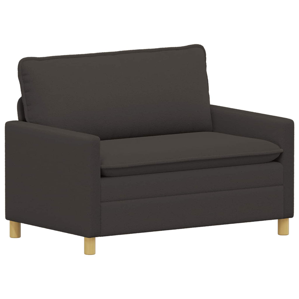 Sofa Dunkelgrau 126 x 81 x 87,5 cm Stoff