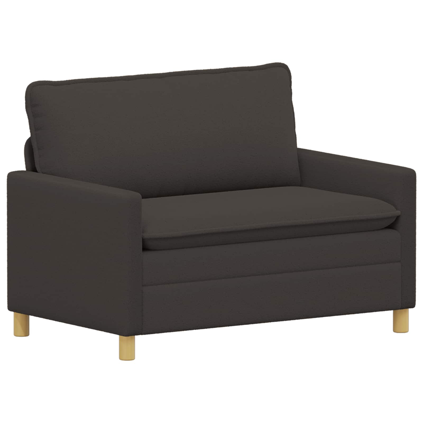 Sofa Dunkelgrau 126 x 81 x 87,5 cm Stoff
