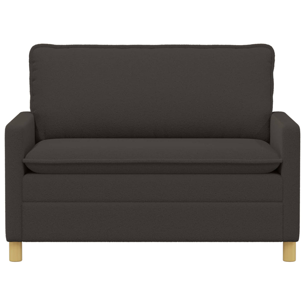 Sofa Dunkelgrau 126 x 81 x 87,5 cm Stoff