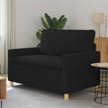 Sofa Schwarz 126 x 81 x 87,5 cm Stoff
