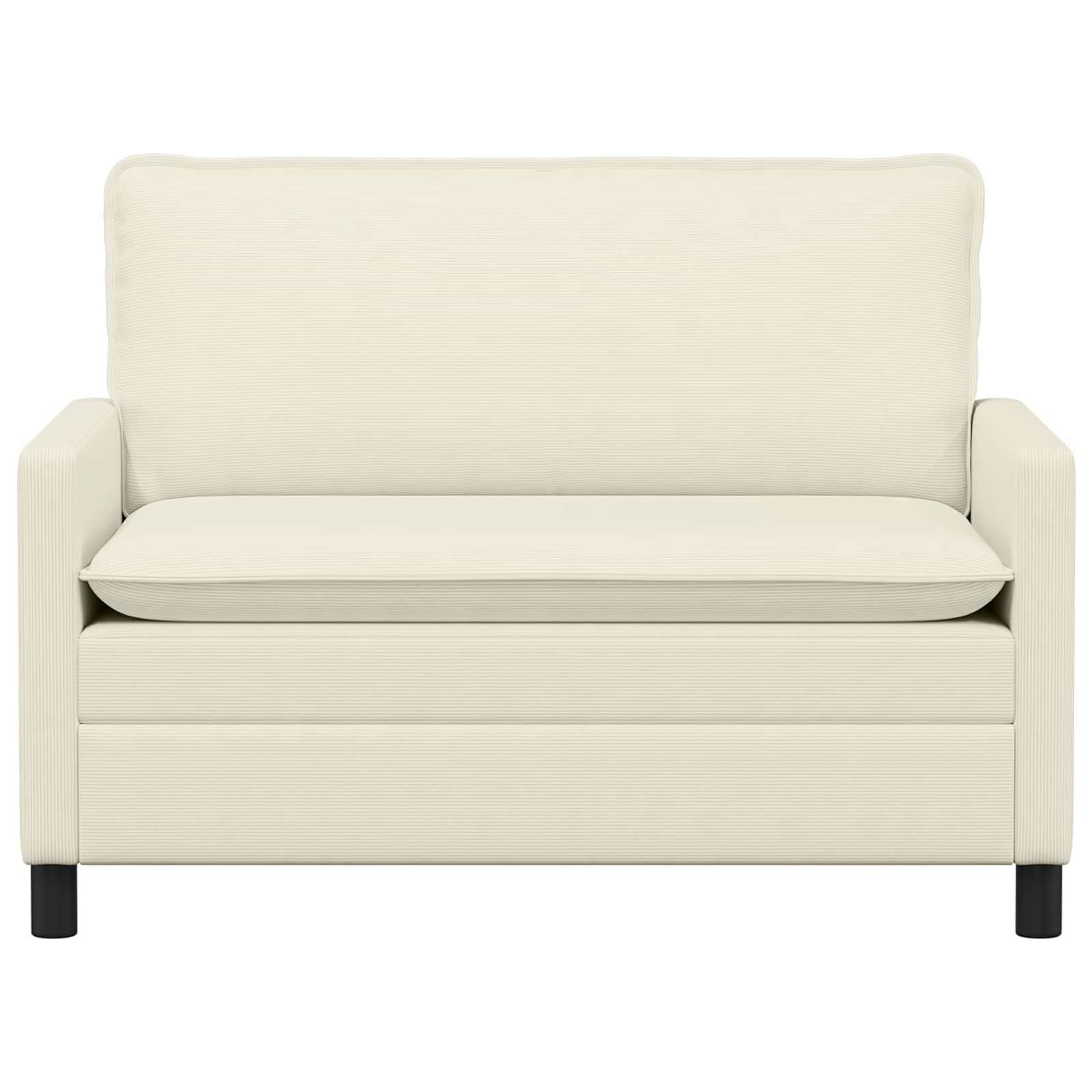 Sofa Creme 126 x 81 x 87,5 cm Stoff