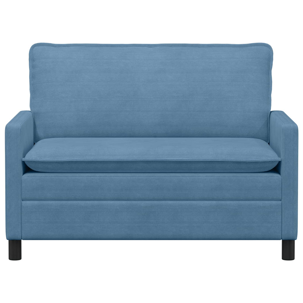 Sofa Blau 126 x 81 x 87,5 cm Stoff