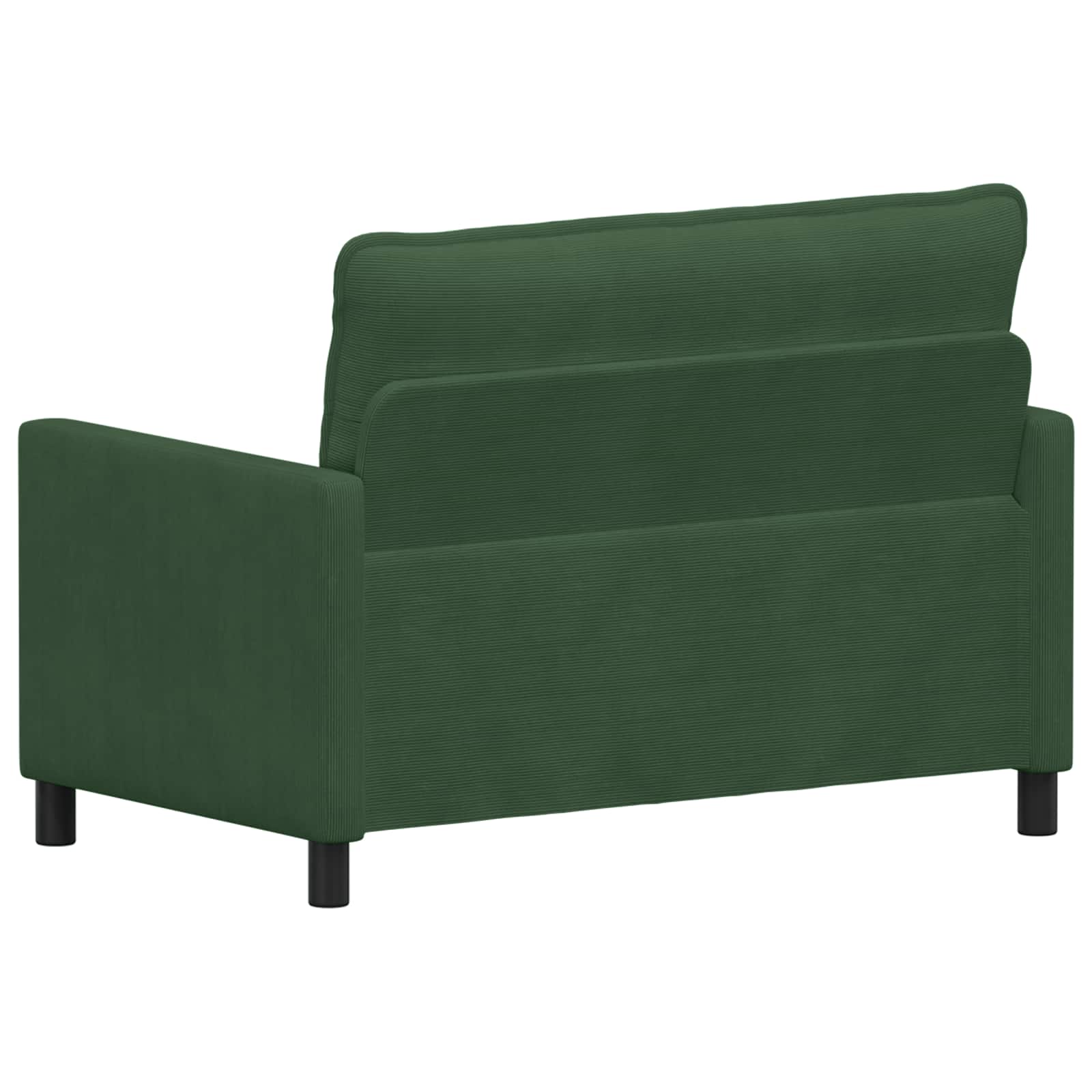 Sofa Dschungelgrün 126 x 81 x 87,5 cm Stoff