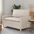 Sofa Creme 126 x 81 x 87,5 cm Polyester