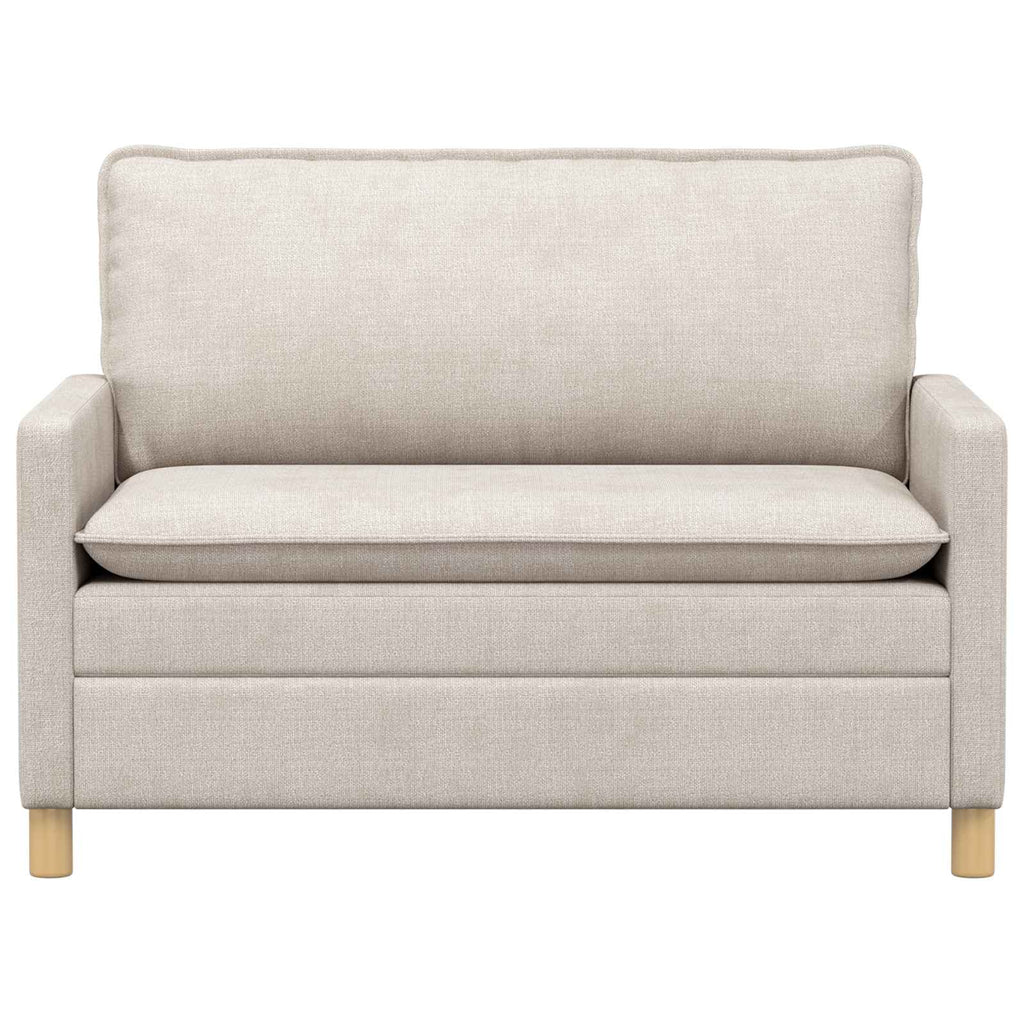 Sofa Creme 126 x 81 x 87,5 cm Polyester