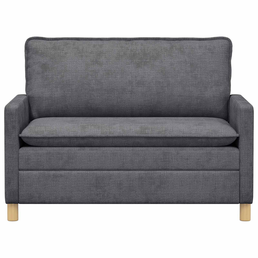 Sofa Dunkelgrau 126 x 81 x 87,5 cm Polyester