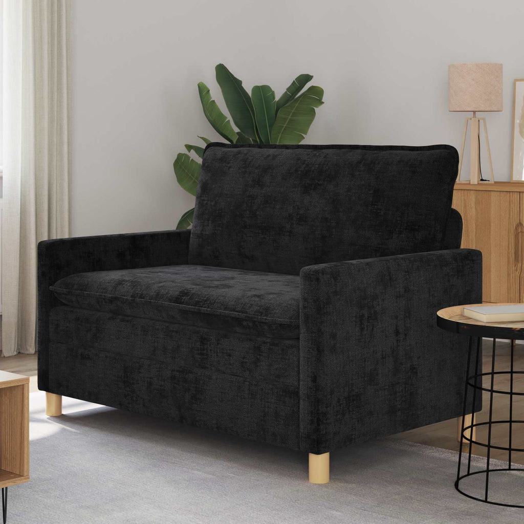 Sofa Schwarz 126 x 81 x 87,5 cm Polyester