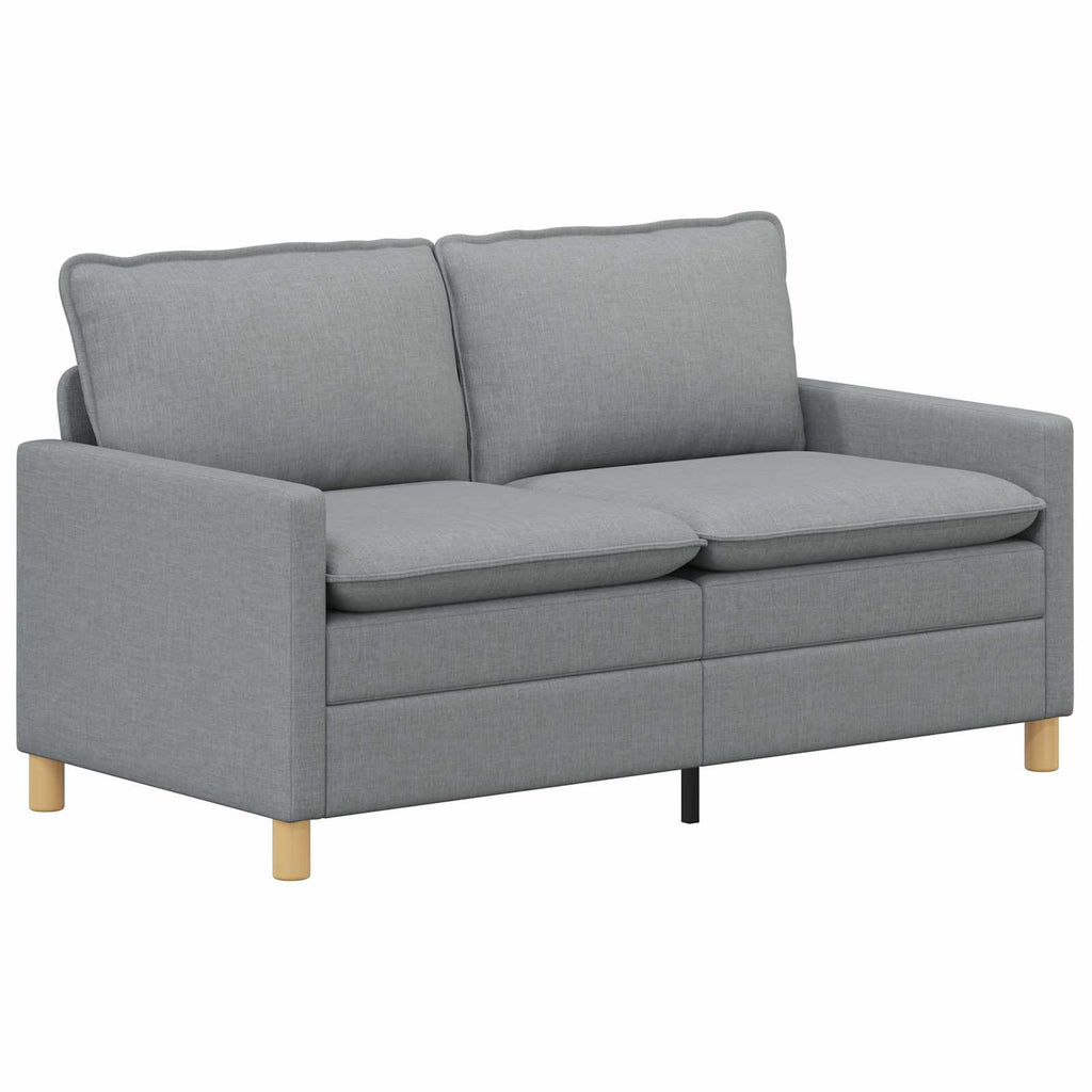 Sofa Hellgrau 156 x 81 x 87,5 cm Stoff