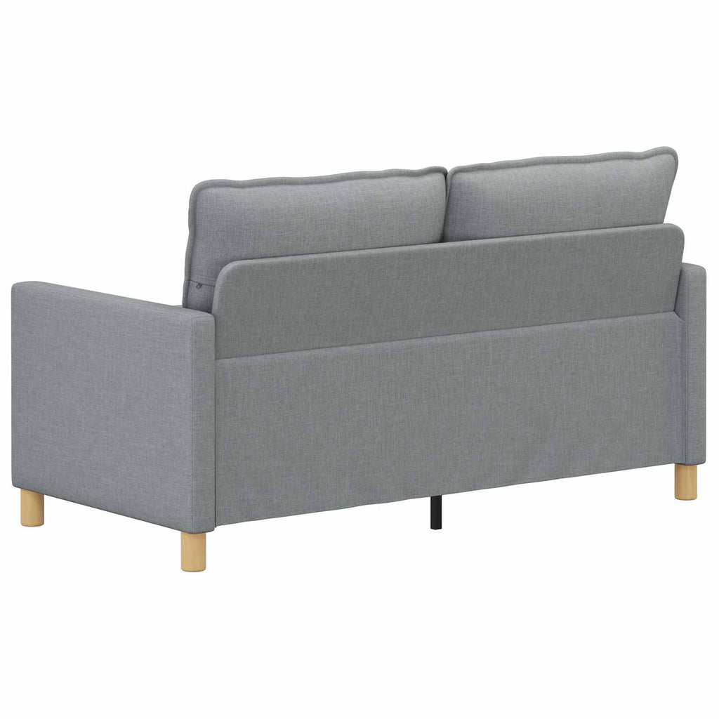 Sofa Hellgrau 156 x 81 x 87,5 cm Stoff