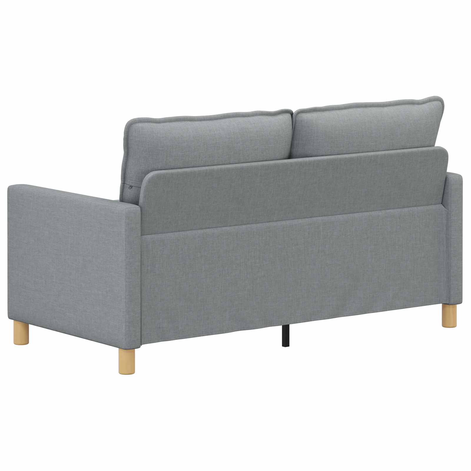 Sofa Hellgrau 156 x 81 x 87,5 cm Stoff