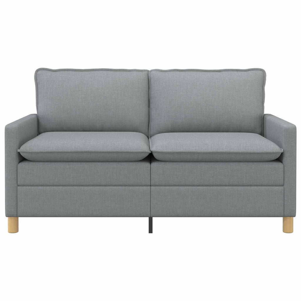 Sofa Hellgrau 156 x 81 x 87,5 cm Stoff