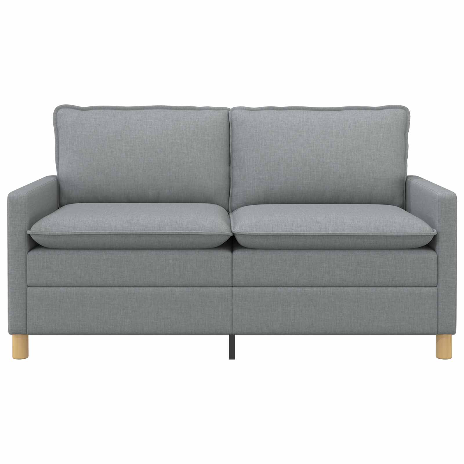 Sofa Hellgrau 156 x 81 x 87,5 cm Stoff