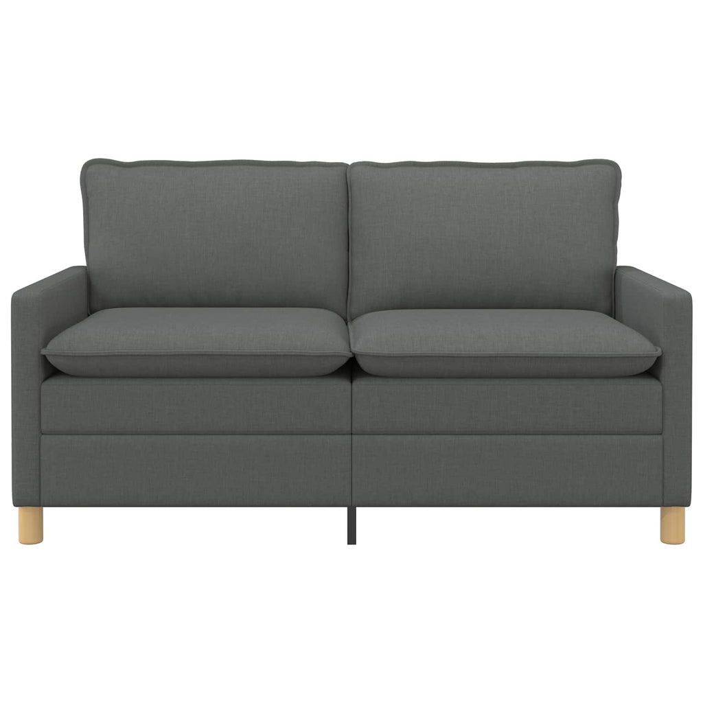 Sofa Dunkelgrau 156 x 81 x 87,5 cm Stoff