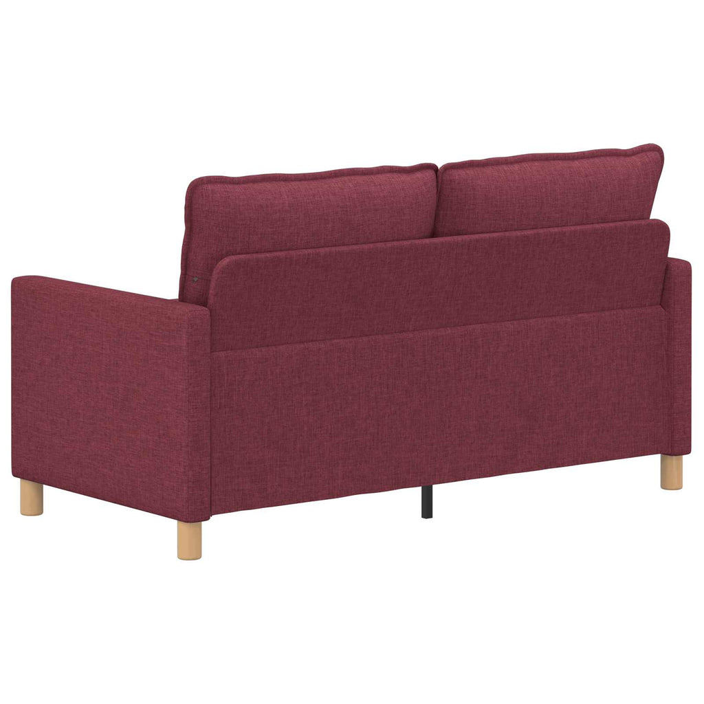 Sofa Weinrot 156 x 81 x 87,5 cm Stoff