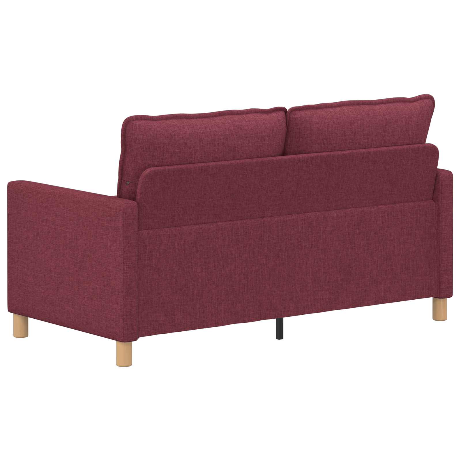 Sofa Weinrot 156 x 81 x 87,5 cm Stoff