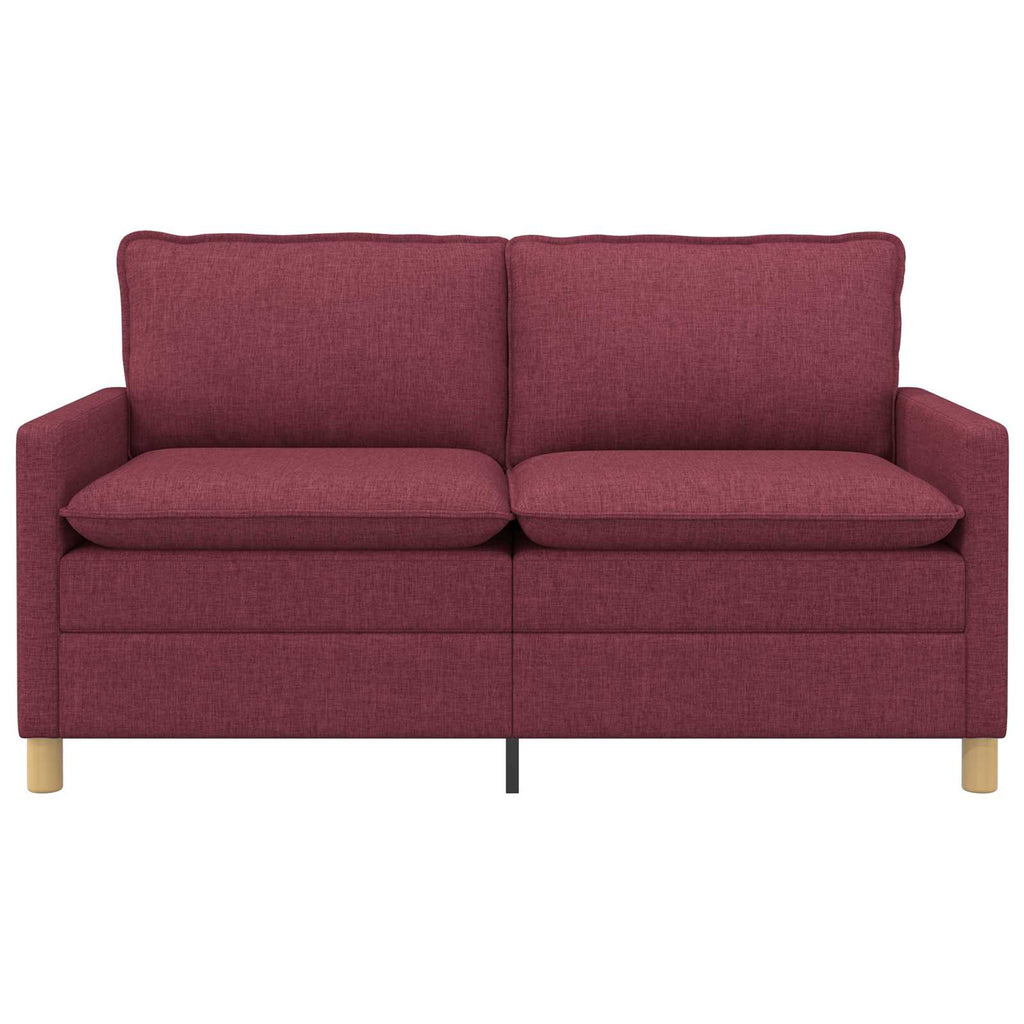 Sofa Weinrot 156 x 81 x 87,5 cm Stoff