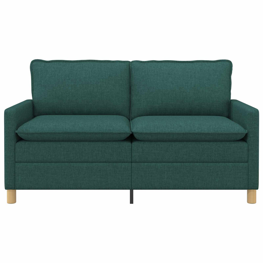 Sofa Dunkelgrün 156 x 81 x 87,5 cm Stoff