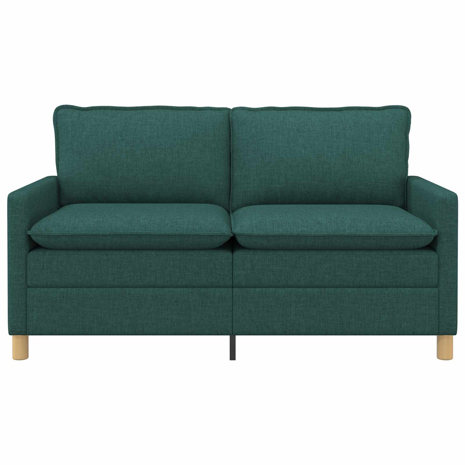 Sofa Dunkelgrün 156 x 81 x 87,5 cm Stoff