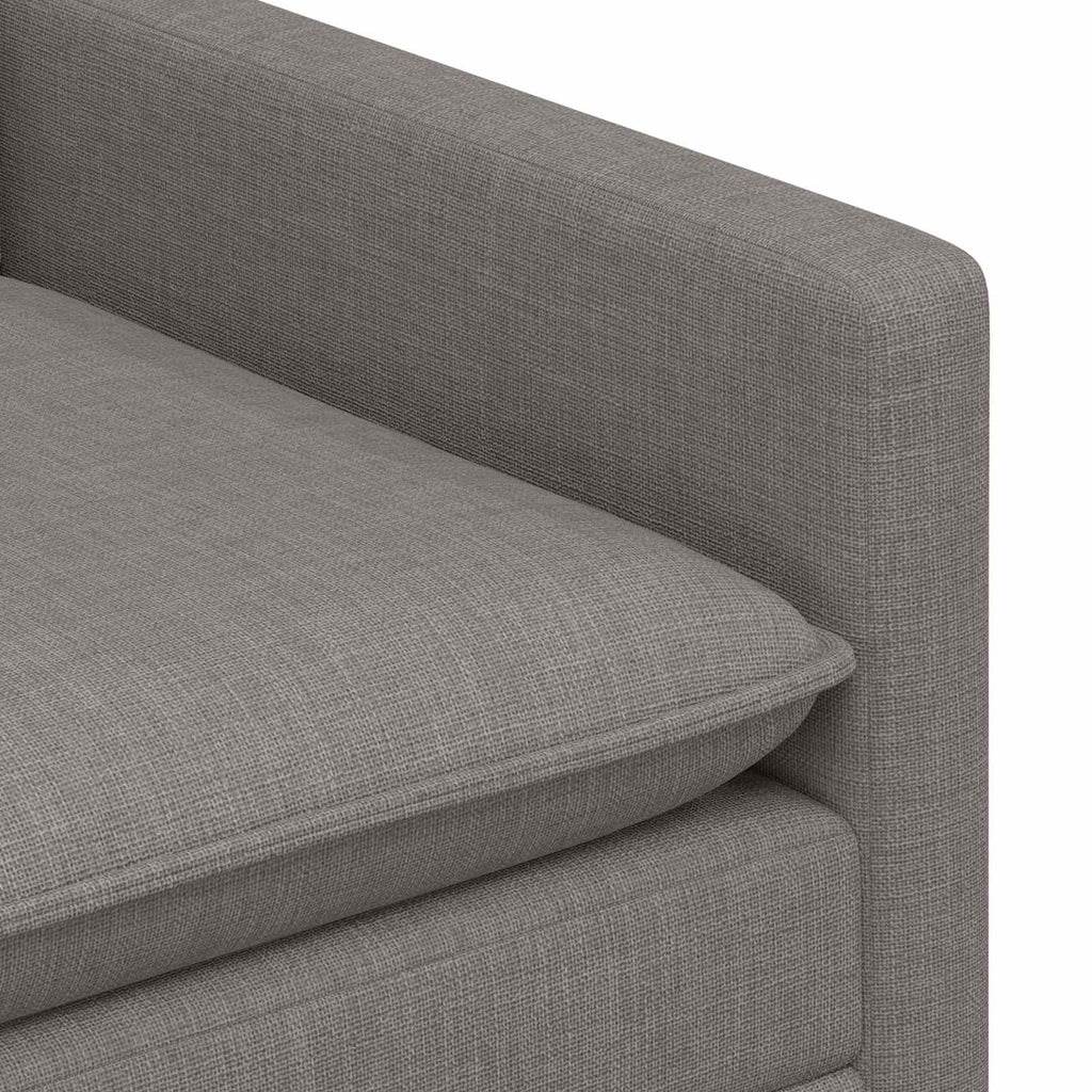 Sofa Taupe 156 x 81 x 87,5 cm Stoff
