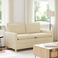 Sofa Creme 156 x 81 x 87,5 cm Stoff