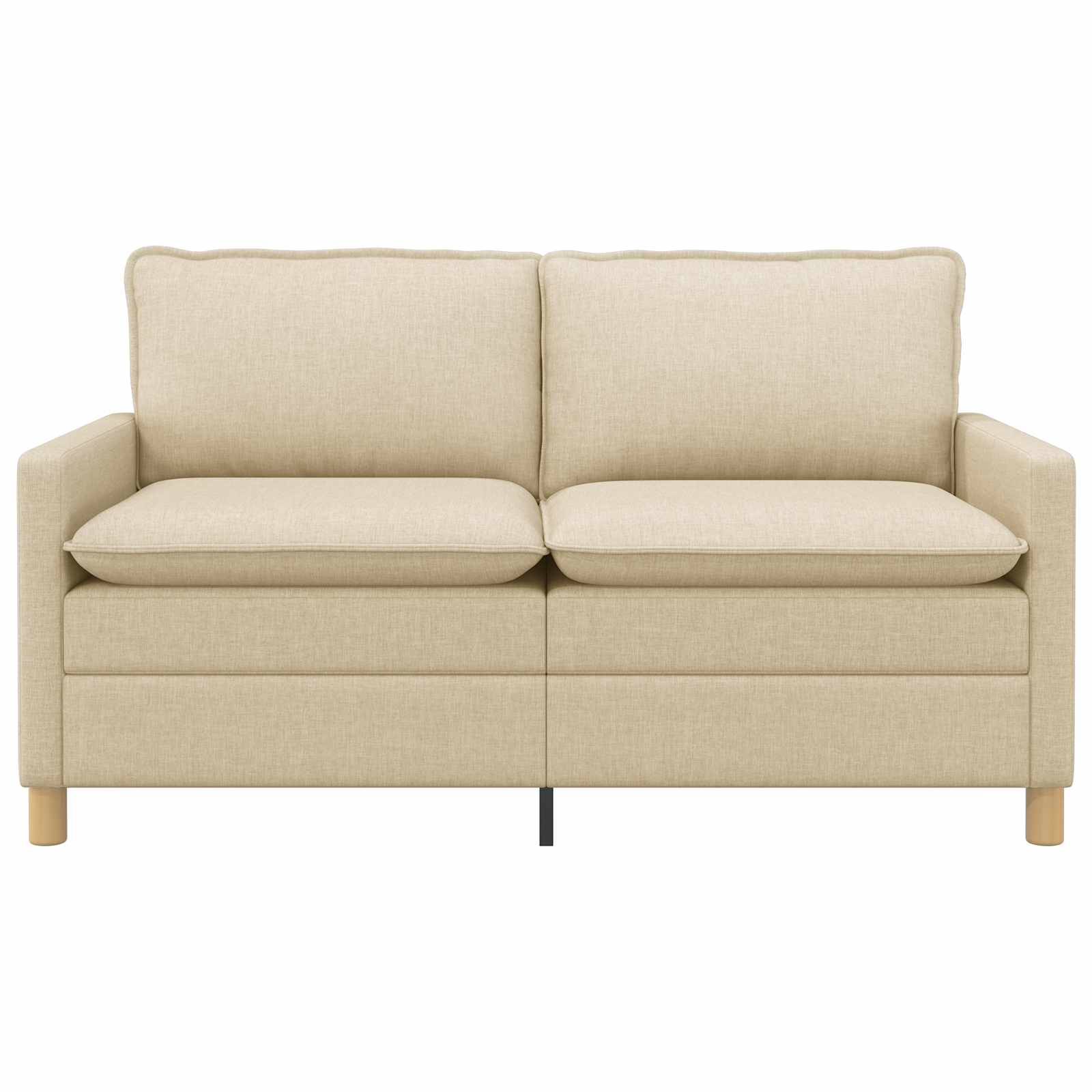 Sofa Creme 156 x 81 x 87,5 cm Stoff
