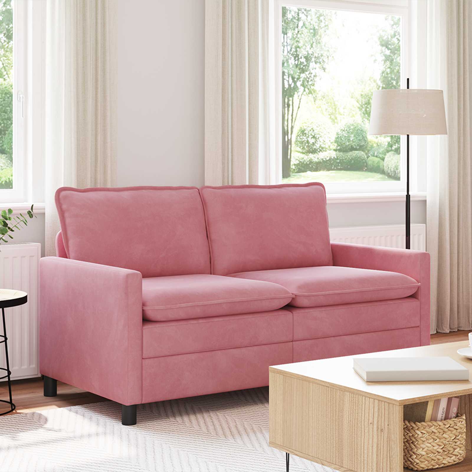 Sofa Rosa 156 x 81 x 87,5 cm Samt