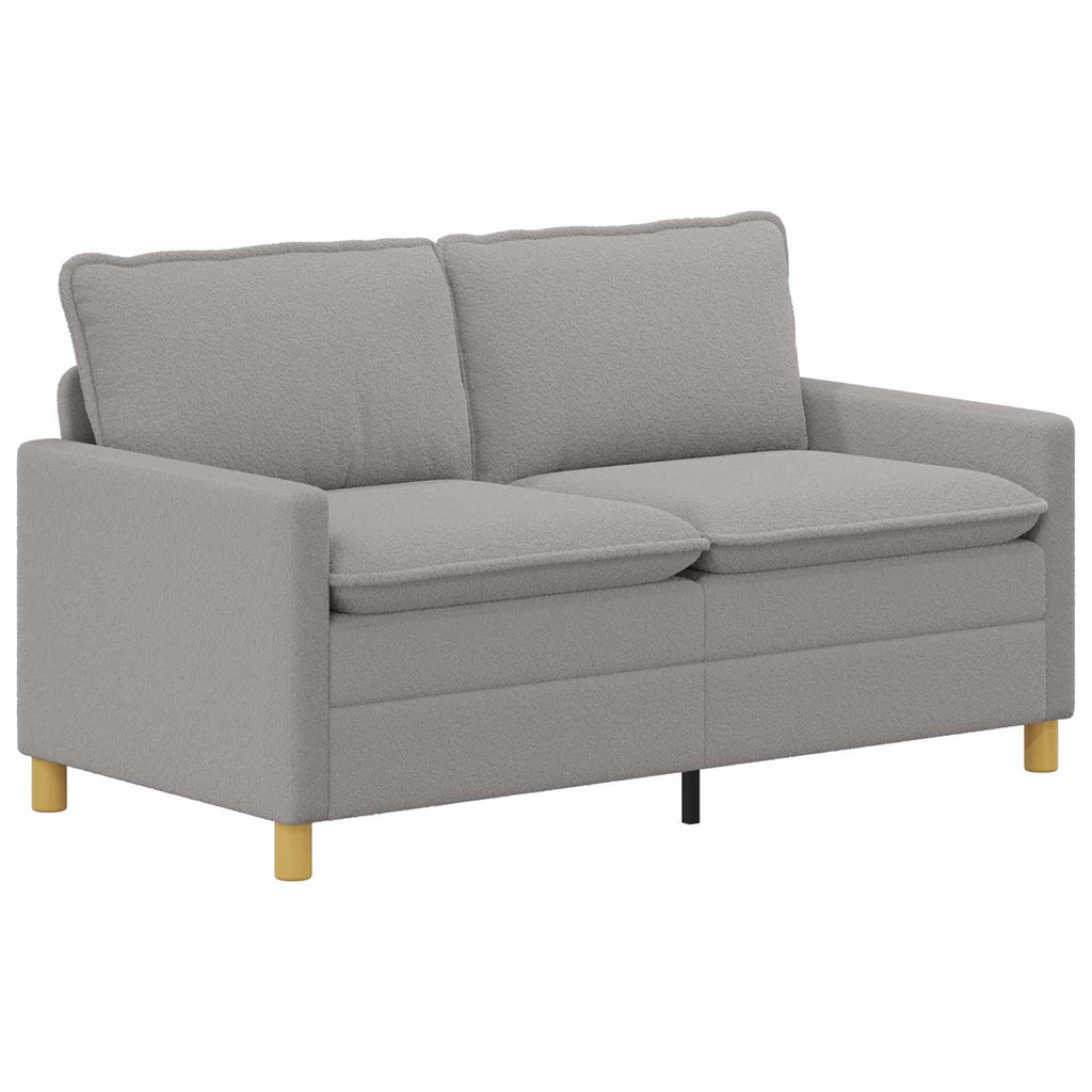 Sofa Hellgrau 156 x 81 x 87,5 cm Stoff