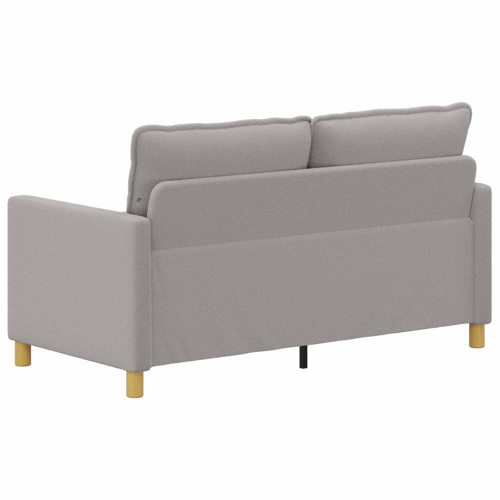 Sofa Hellgrau 156 x 81 x 87,5 cm Stoff