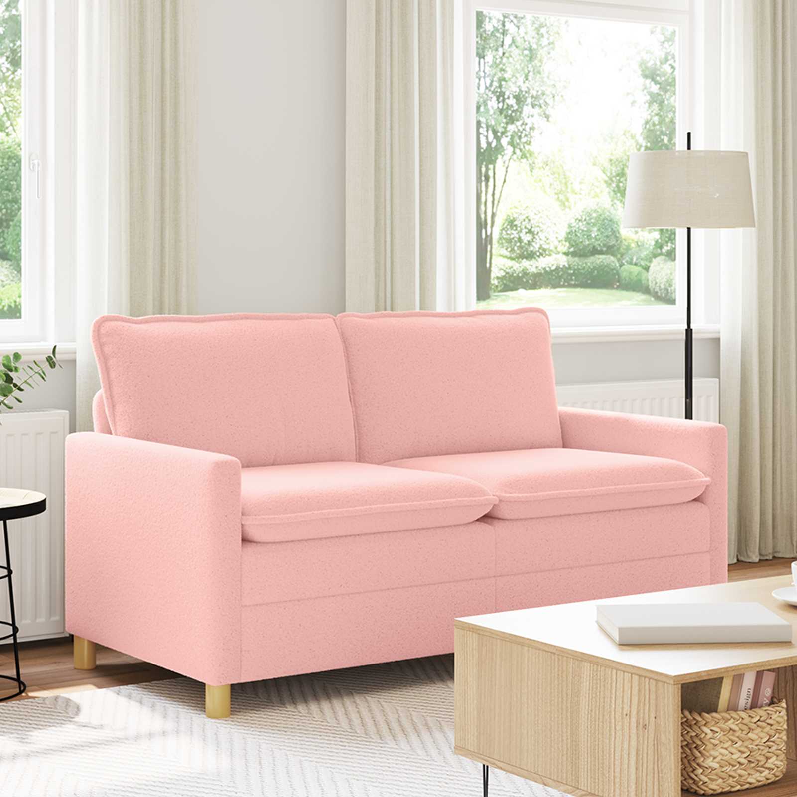 Sofa Rosa 156 x 81 x 87,5 cm Stoff