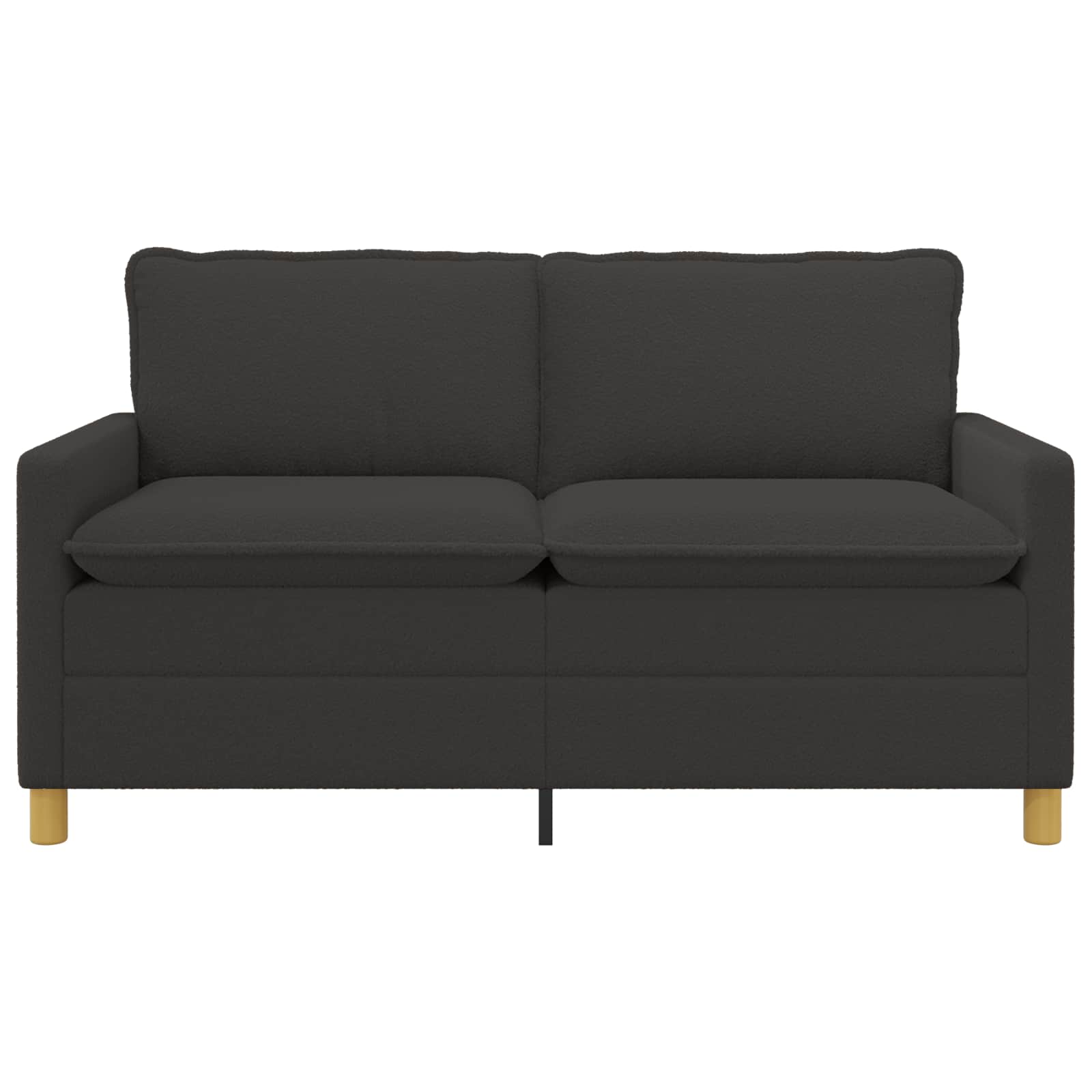 Sofa Dunkelgrau 156 x 81 x 87,5 cm Stoff