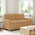 Sofa Beige 156 x 81 x 87,5 cm Stoff