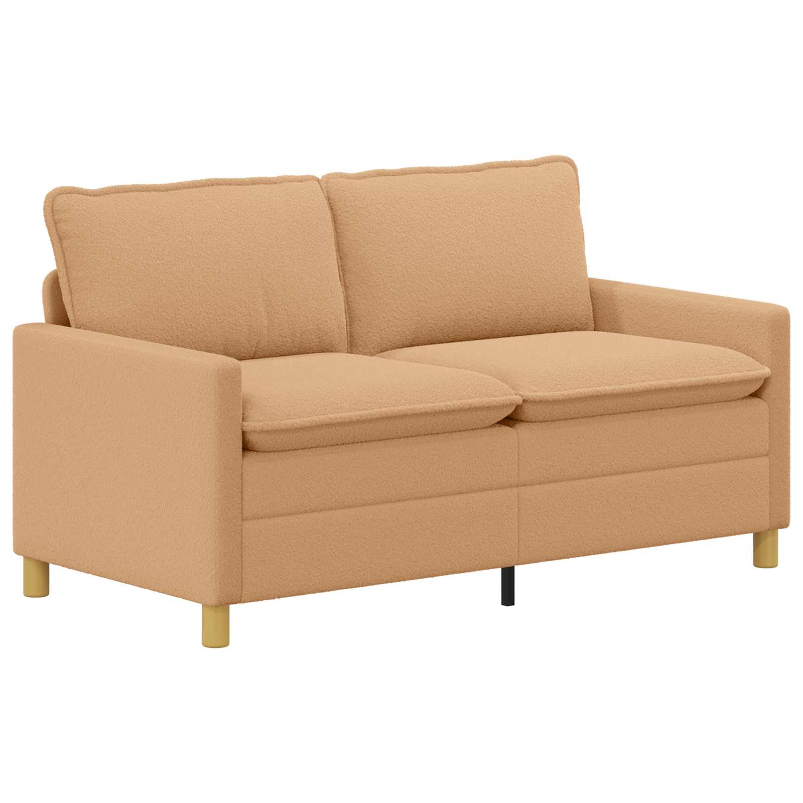 Sofa Beige 156 x 81 x 87,5 cm Stoff