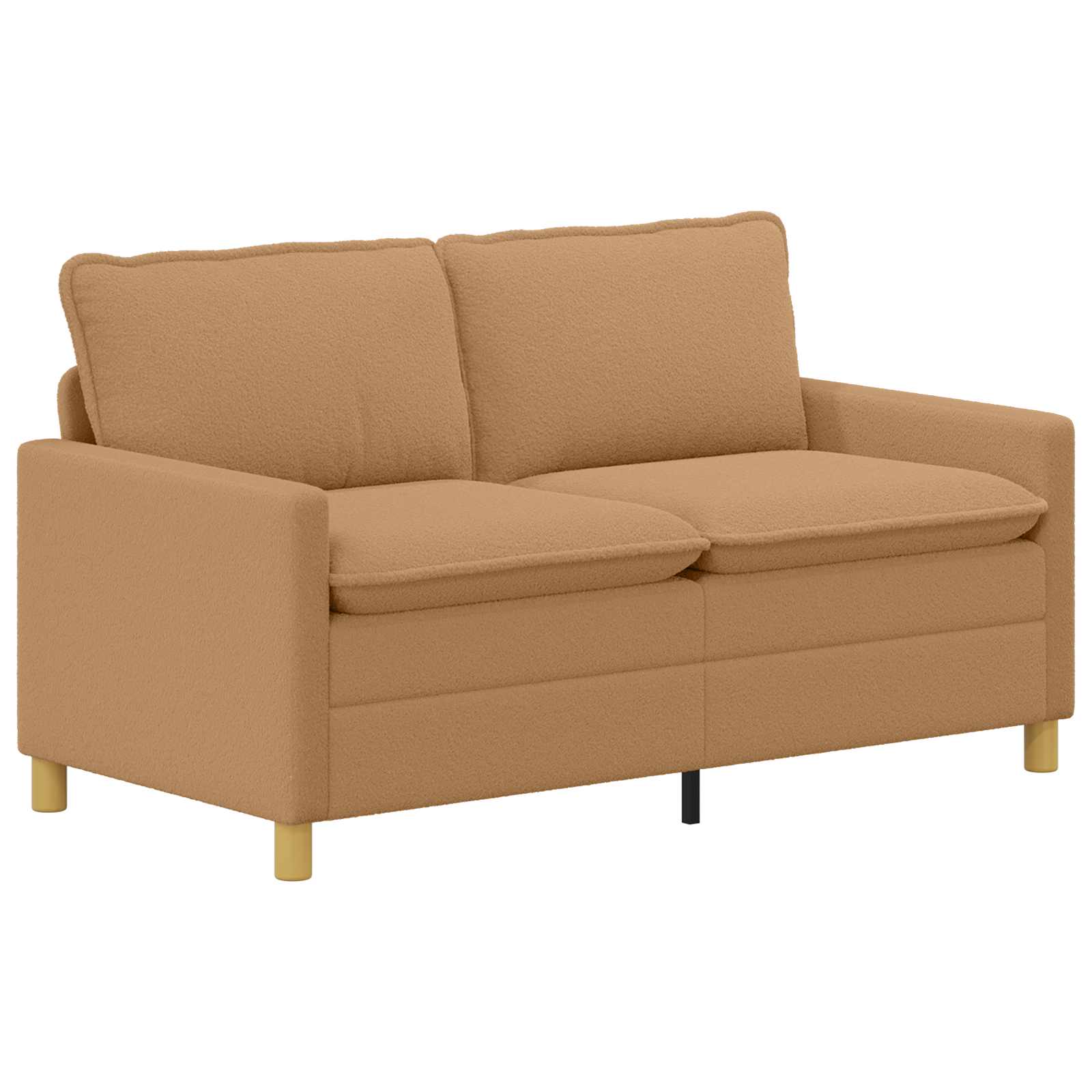 Sofa Beige 156 x 81 x 87,5 cm Stoff